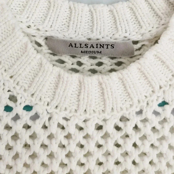 All Saints Arzana Cold Shoulder Sweater - Picture 6 of 7